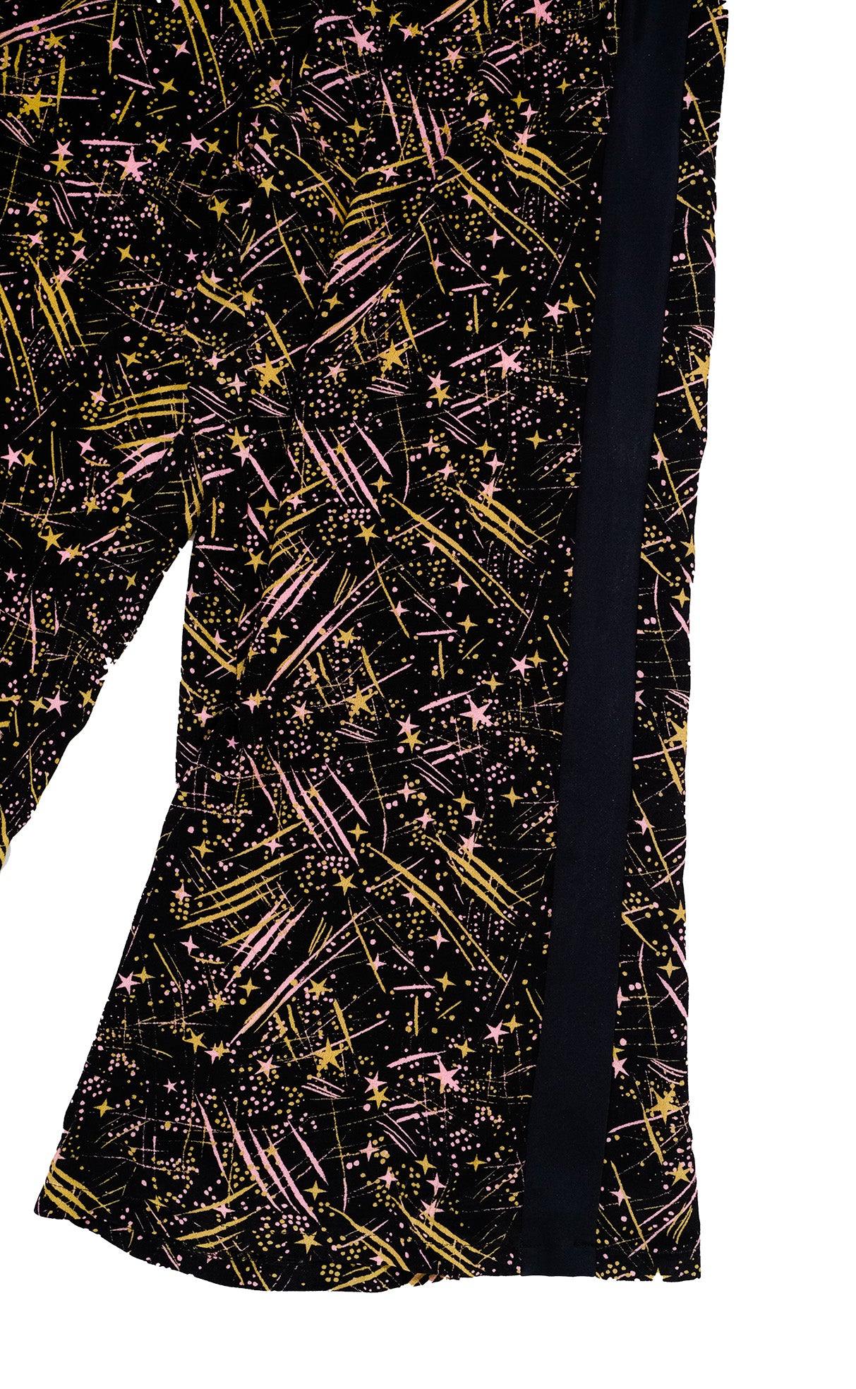 7SWAN®️ Activewear Starry Night: Black, Gold & Pink