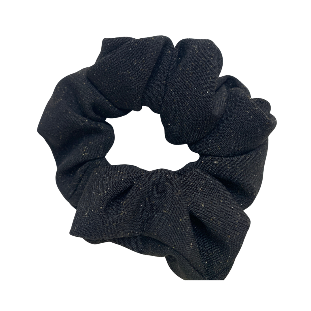 Art Scrunchie Sparkly Black by Single Swan