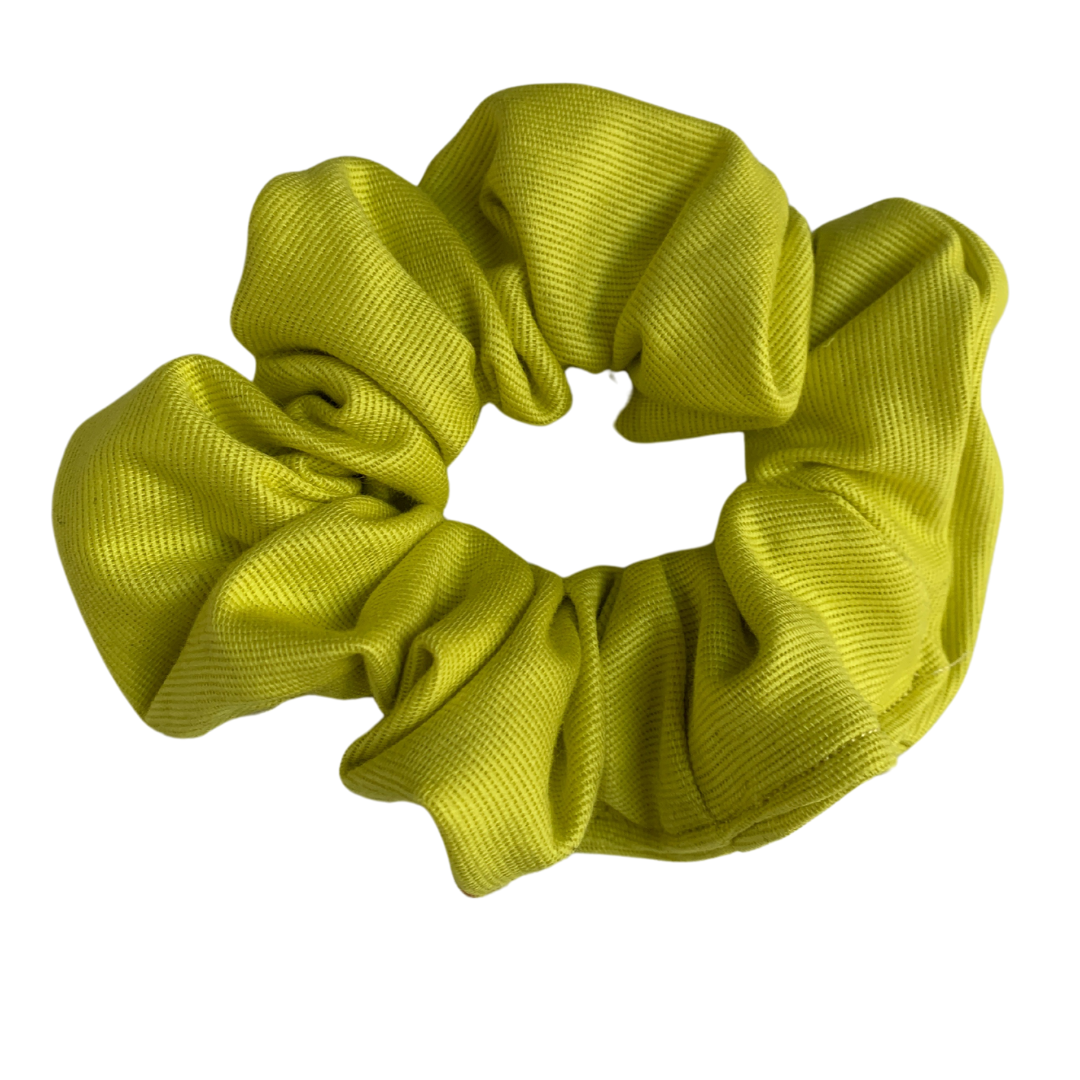 Art Scrunchie Neon Yellow by Single Swan