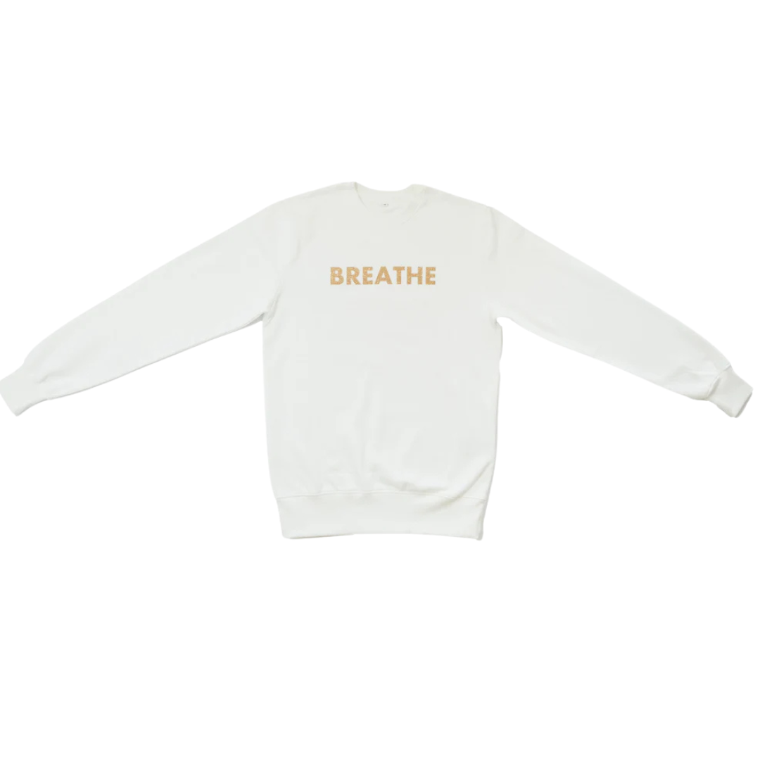 Breathe Sweatshirt by Single Swan