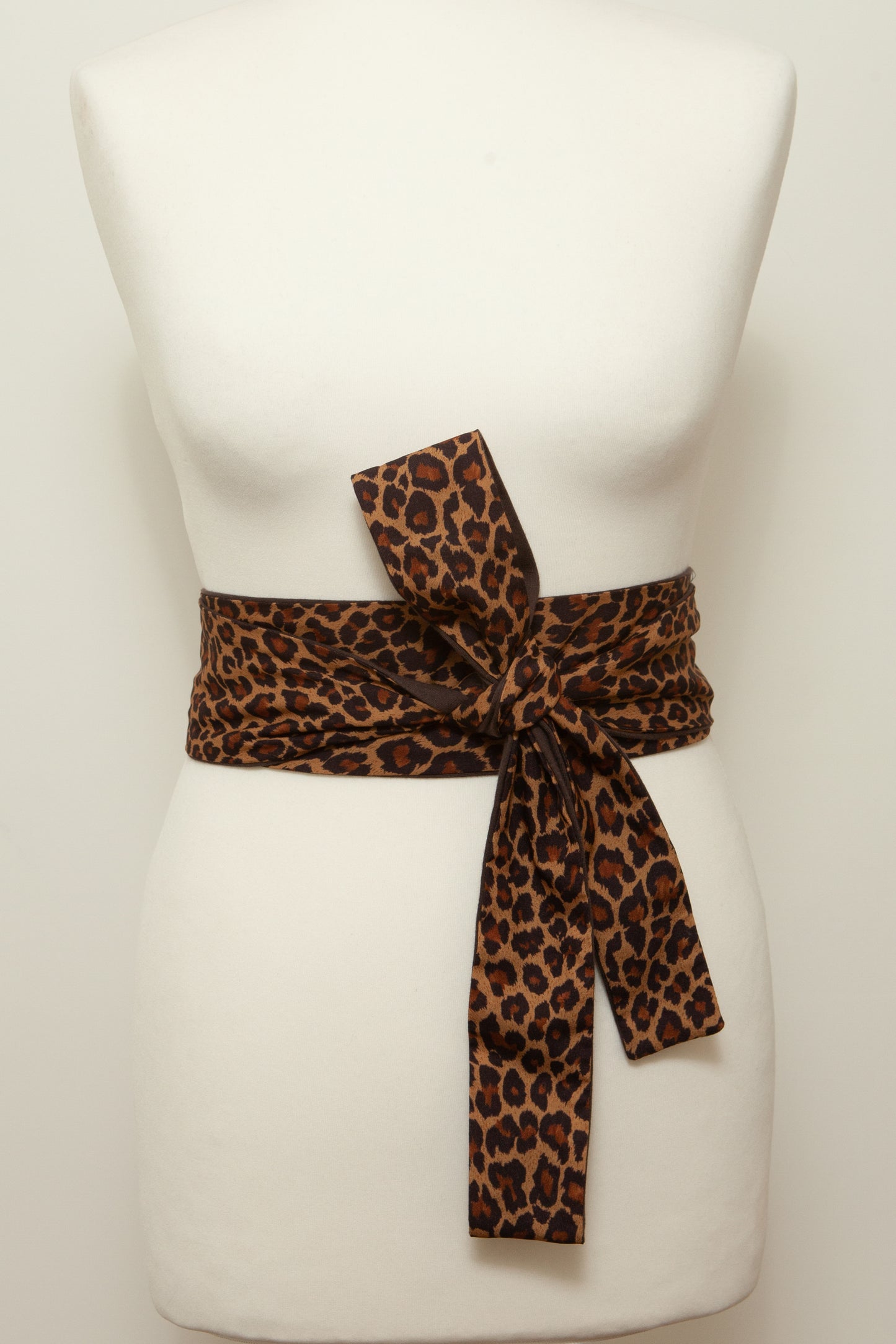 Evelyn Wraparound Belt- Animal print